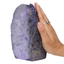 2.54kg Purple Agate Crystal Lamp L238 7 2.54kg Purple Agate Crystal Lamp L238 | Himalayan Salt Factory