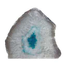 3.34kg Teal Agate Crystal Lamp L255 | Himalayan Salt Factory