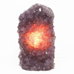 3.37kg Natural Amethyst Crystal Lamp DS2275 | Himalayan Salt Factory