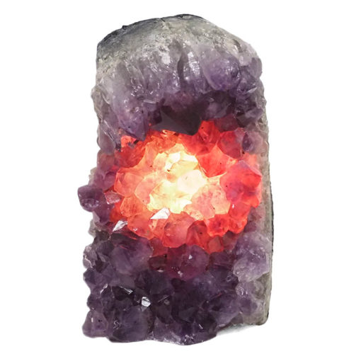 3.57kg Natural Amethyst Crystal Lamp DS2288 | Himalayan Salt Factory