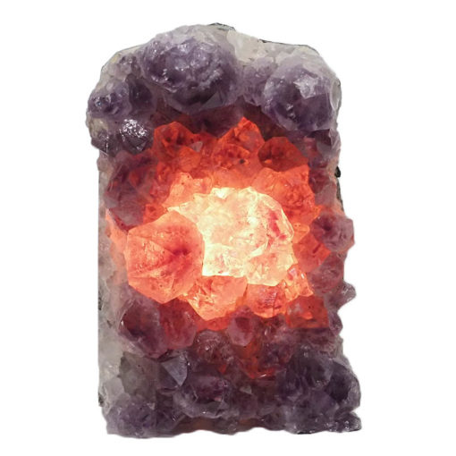 3.18kg Natural Amethyst Crystal Lamp DS2291 | Himalayan Salt Factory