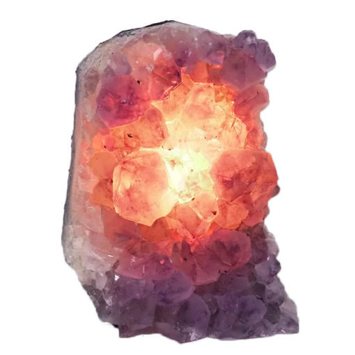 2.11kg Natural Amethyst Crystal Lamp DS2296 | Himalayan Salt Factory
