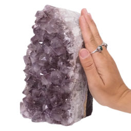 3.59kg Natural Amethyst Crystal Lamp DS2297 | Himalayan Salt Factory