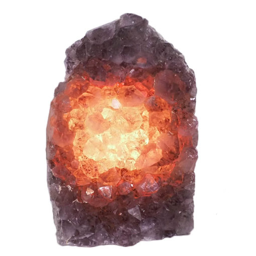 3.59kg Natural Amethyst Crystal Lamp DS2297 | Himalayan Salt Factory