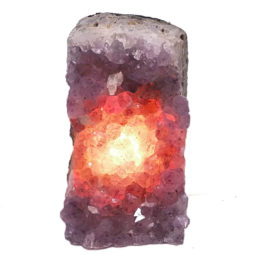 3.55kg Natural Amethyst Crystal Lamp DS2298 | Himalayan Salt Factory
