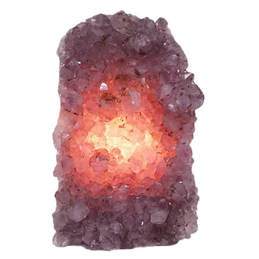 3.55kg Natural Amethyst Crystal Lamp DS2299 | Himalayan Salt Factory