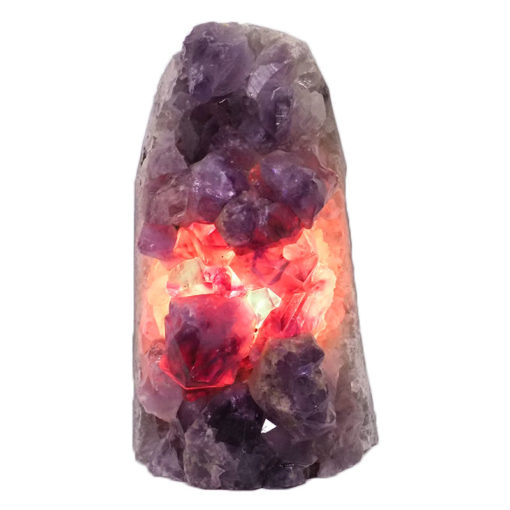 3.47kg Natural Amethyst Crystal Lamp DS2312 | Himalayan Salt Factory