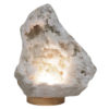 3.83kg Natural Calcite Geode Lamp with Large LED Light Base DB522 | Himalayan Salt Factory