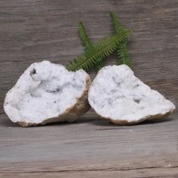 Natural Calcite Geode Pair N1961 | Himalayan Salt Factory