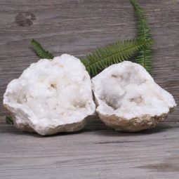Natural Calcite Geode Pair N1967 | Himalayan Salt Factory