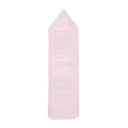 Rose Calcite Terminated Point DR391 | Himalayan Salt Factory