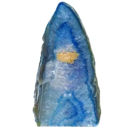 Blue Agate Lamp J16 | Himalayan Salt Factory