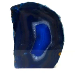 Blue Agate Lamp J21 | Himalayan Salt Factory