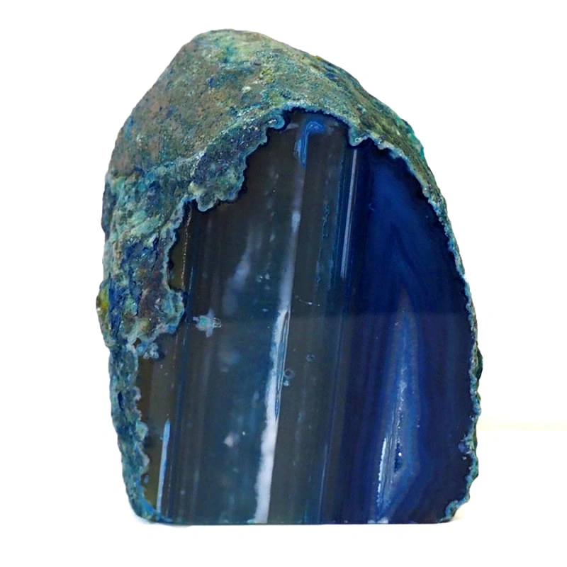 2.05kg Blue Agate Crystal Lamp J27 3 Blue Agate Lamp J27 | Himalayan Salt Factory
