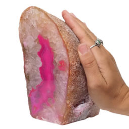 2.35kg Pink Agate Crystal Lamp J1992 7 2.35kg Pink Agate Crystal Lamp J1992 | Himalayan Salt Factory