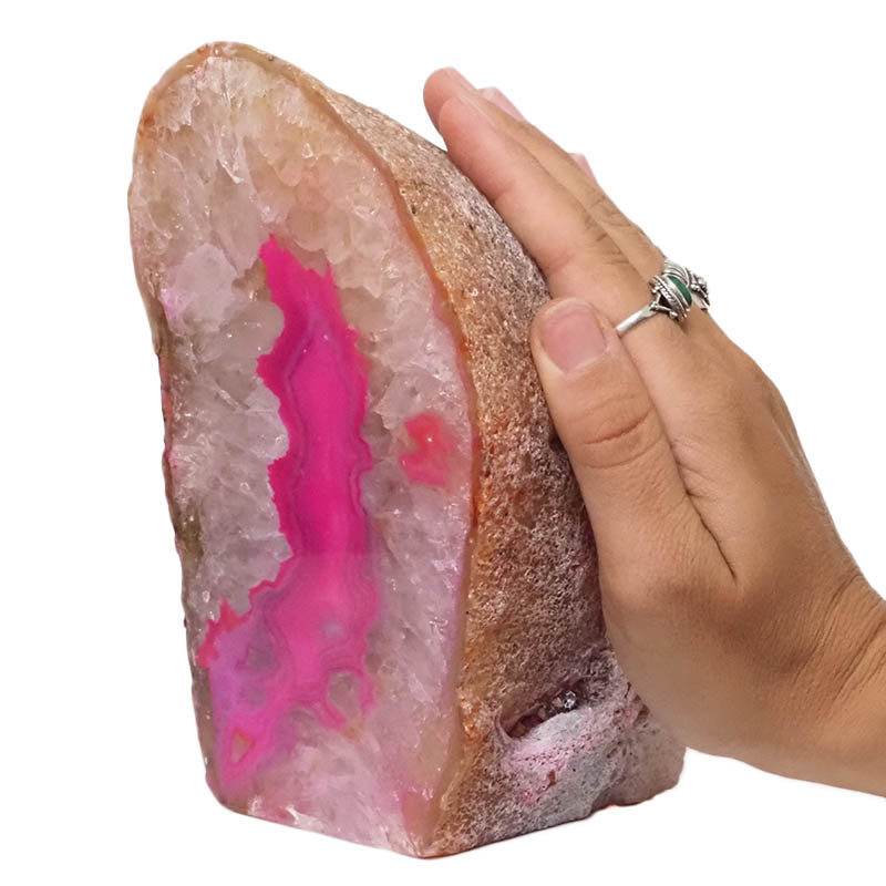 2.35kg Pink Agate Crystal Lamp J1992 5 2.35kg Pink Agate Crystal Lamp J1992 | Himalayan Salt Factory