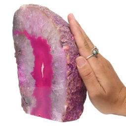 2.90kg Pink Agate Crystal Lamp J1993 7 2.90kg Pink Agate Crystal Lamp J1993 | Himalayan Salt Factory