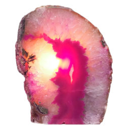 2.90kg Pink Agate Crystal Lamp J1993 6 2.35kg Pink Agate Crystal Lamp J1992 | Himalayan Salt Factory