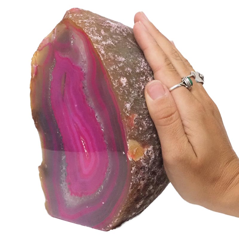 2.95kg Pink Agate Crystal Lamp J1995 5 2.95kg Pink Agate Crystal Lamp J1995 | Himalayan Salt Factory