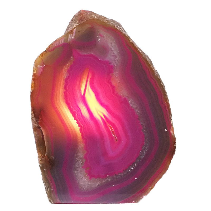 2.95kg Pink Agate Crystal Lamp J1995 4 2.95kg Pink Agate Crystal Lamp J1995 | Himalayan Salt Factory