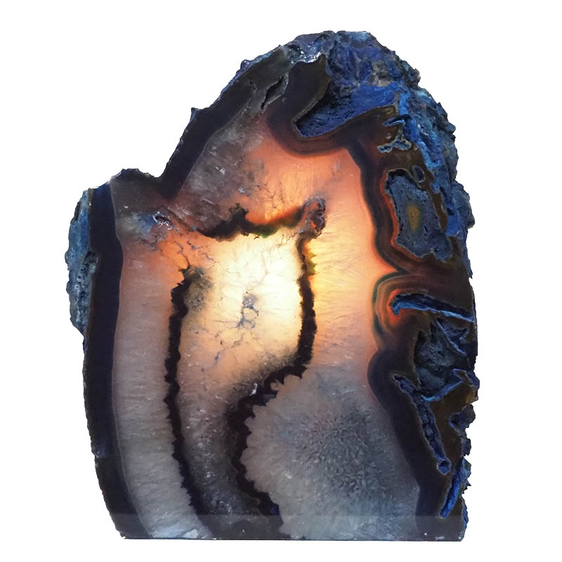 3.37kg Blue Agate Crystal Lamp J2013 4 3.37kg Blue Agate Crystal Lamp J2013 | Himalayan Salt Factory