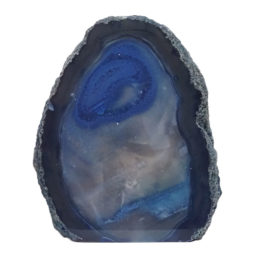 2.46kg Blue Agate Crystal Lamp J2016 | Himalayan Salt Factory