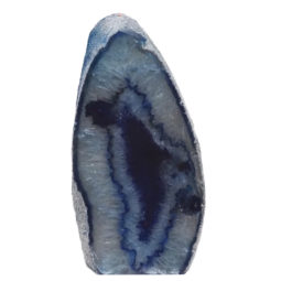 2.47kg Blue Agate Crystal Lamp J2017 | Himalayan Salt Factory