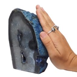 2.53kg Blue Agate Crystal Lamp J2019 7 2.53kg Blue Agate Crystal Lamp J2019 | Himalayan Salt Factory