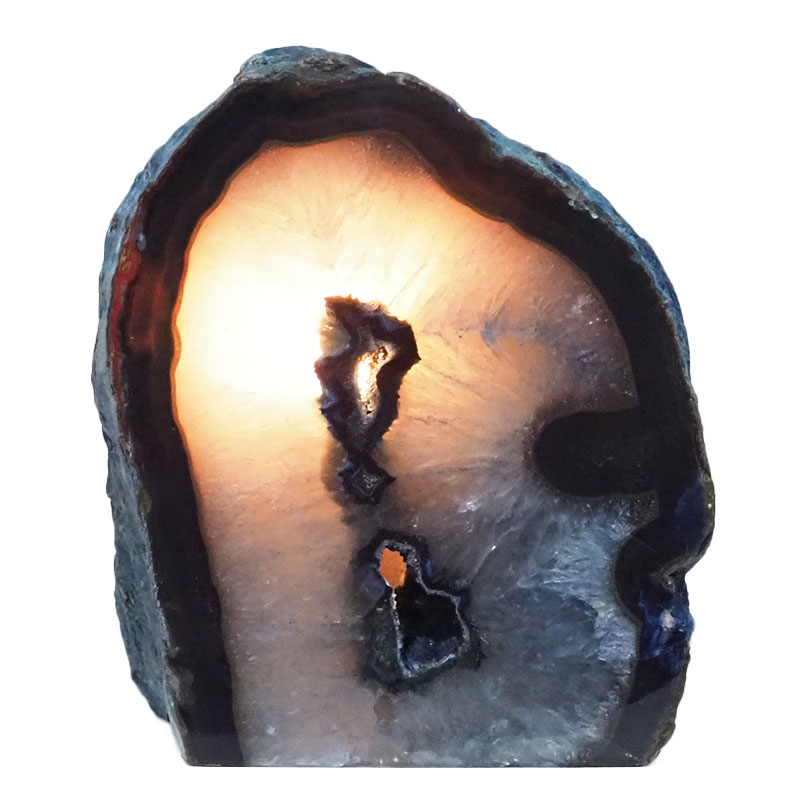 2.53kg Blue Agate Crystal Lamp J2019 4 2.53kg Blue Agate Crystal Lamp J2019 | Himalayan Salt Factory