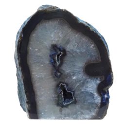 2.53kg Blue Agate Crystal Lamp J2019 | Himalayan Salt Factory