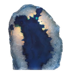 1.58kg Blue Agate Crystal Lamp J2021 6 1.58kg Blue Agate Crystal Lamp J2021 | Himalayan Salt Factory