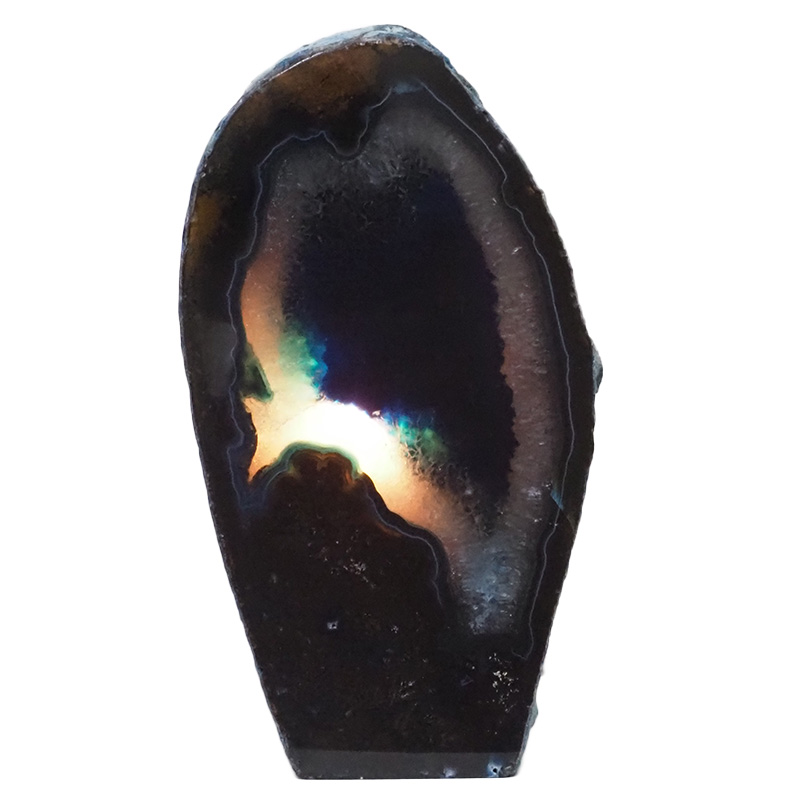 1.57kg Blue Agate Crystal Lamp J2022 4 1.57kg Blue Agate Crystal Lamp J2022 | Himalayan Salt Factory
