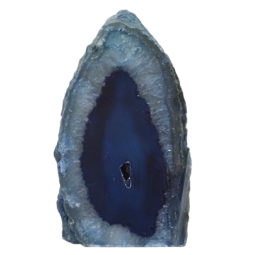 1.91kg Blue Agate Crystal Lamp L261 | Himalayan Salt Factory