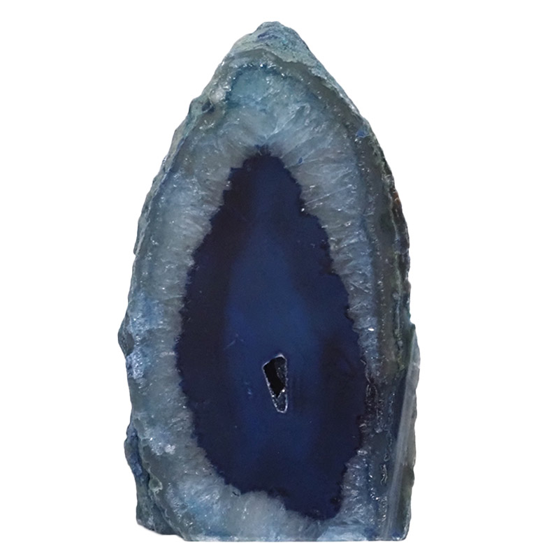 1.91kg Blue Agate Crystal Lamp L261 3 1.91kg Blue Agate Crystal Lamp L261 | Himalayan Salt Factory