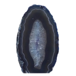 2.03kg Blue Agate Crystal Lamp L268 | Himalayan Salt Factory
