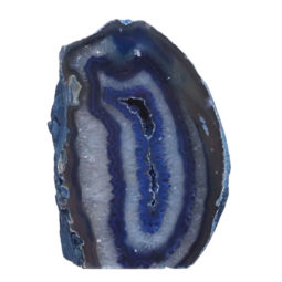 2.14kg Blue Agate Crystal Lamp L269 | Himalayan Salt Factory