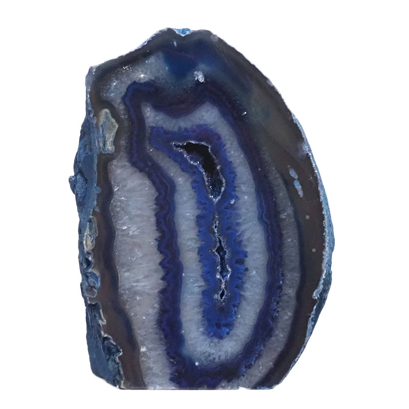2.14kg Blue Agate Crystal Lamp L269 3 2.14kg Blue Agate Crystal Lamp L269 | Himalayan Salt Factory