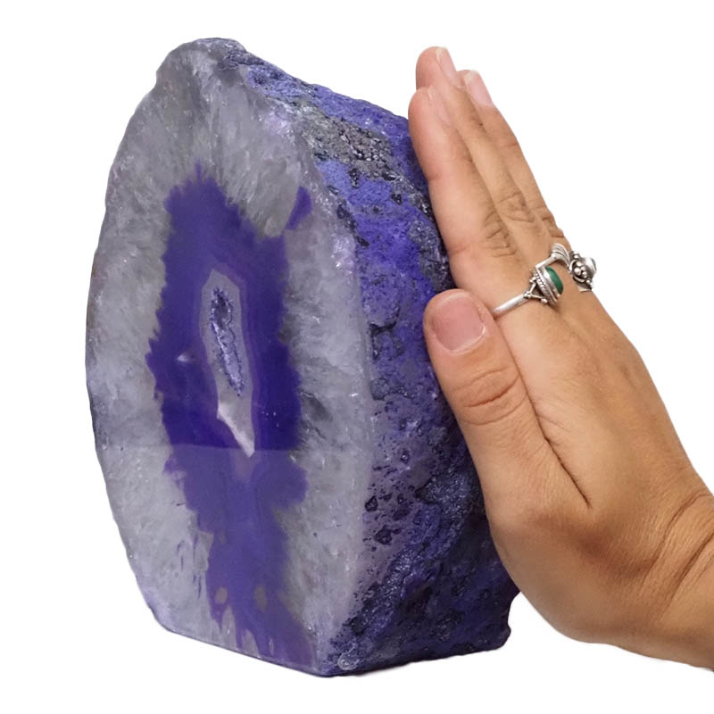 3.12kg Purple Agate Crystal Lamp L276 5 3.12kg Purple Agate Crystal Lamp L276 | Himalayan Salt Factory