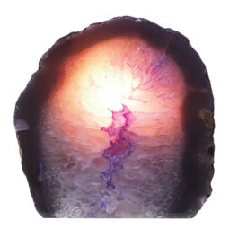 2.40kg Purple Agate Crystal Lamp L278 6 2.40kg Purple Agate Crystal Lamp L278 | Himalayan Salt Factory