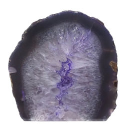 2.40kg Purple Agate Crystal Lamp L278 | Himalayan Salt Factory