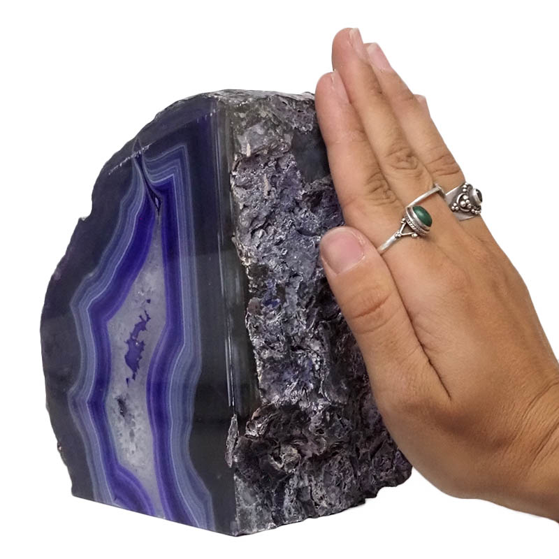 2.28kg Purple Agate Crystal Lamp L284 5 2.28kg Purple Agate Crystal Lamp L284 | Himalayan Salt Factory