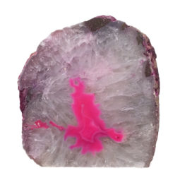2.67kg Pink Agate Crystal Lamp L285 | Himalayan Salt Factory
