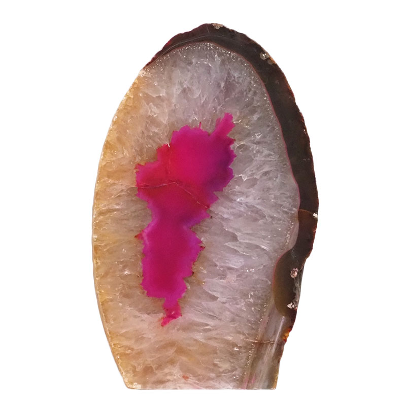 2.35kg Pink Agate Crystal Lamp L288 3 2.35kg Pink Agate Crystal Lamp L288 | Himalayan Salt Factory