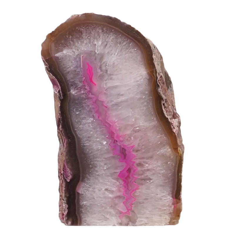 1.82kg Pink Agate Crystal Lamp L292 3 1.82kg Pink Agate Crystal Lamp L292 | Himalayan Salt Factory