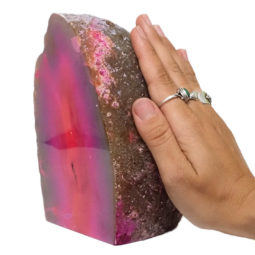 2.66kg Pink Agate Crystal Lamp L295 7 2.66kg Pink Agate Crystal Lamp L295 | Himalayan Salt Factory