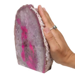 2.70kg Pink Agate Crystal Lamp L296 7 2.70kg Pink Agate Crystal Lamp L296 | Himalayan Salt Factory