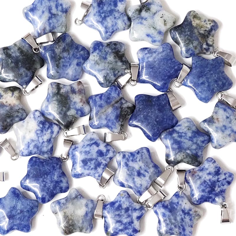 Sodalite Pentagram Pendant 5 Sodalite Pentagram Pendant | Himalayan Salt Factory