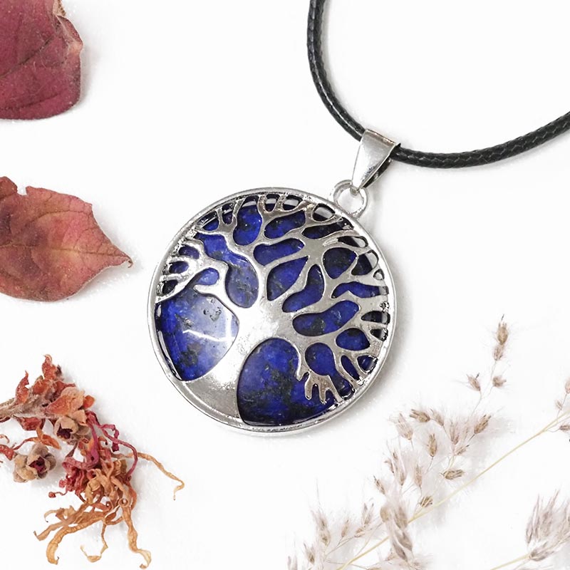 Sodalite Tree of Life Pendant 3 Sodalite Tree of Life Pendant | Himalayan Salt Factory