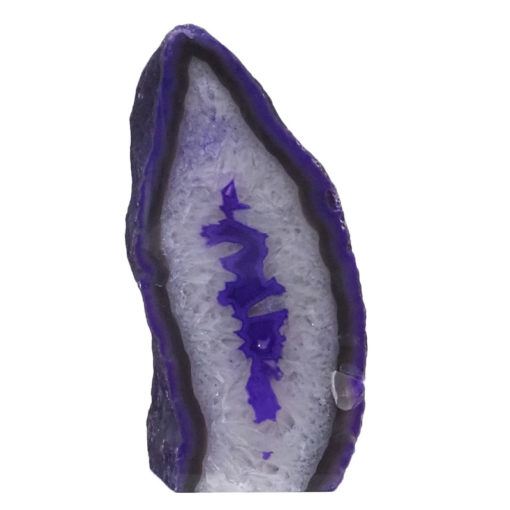 2.16kg Purple Agate Crystal Lamp J2024 | Himalayan Salt Factory