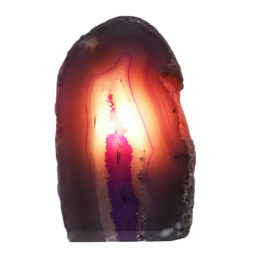 2.40kg Purple Agate Crystal Lamp J2025 | Himalayan Salt Factory